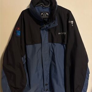 Stormtech SONY Black and Blue Jacket